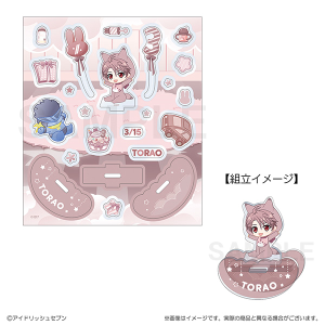 アイドリッシュセブン　ベビコミュ　アクリルフレーク＆ゆらゆらスタンド　御堂虎於