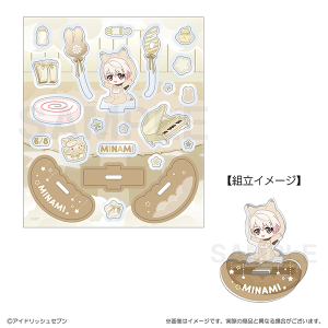 アイドリッシュセブン　ベビコミュ　アクリルフレーク＆ゆらゆらスタンド　棗巳波
