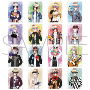 アイドリッシュセブン　バースデーカードブロマイドコレクション　16 IDOL ALBUM