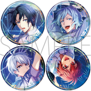 アイドリッシュセブン　缶バッジセット　グループ記念日2023　IDOLiSH7　A：和泉一織・四葉環・逢坂壮五・七瀬陸