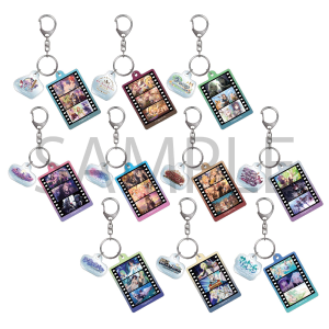 プリンセスコネクト！Re:Dive　フィルム風アクリルキーホルダーコレクション
