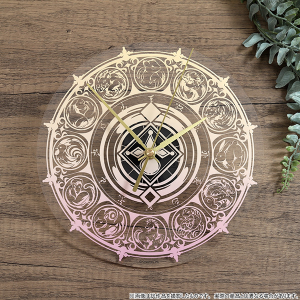 グランブルーファンタジー　十二神将アクリル時計【受注生産商品】