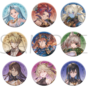 グランブルーファンタジー　キャラバッジコレクション