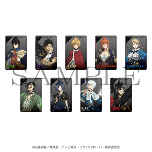 クリアカード(ランダム)　B ブラッククローバー展　事後通販
