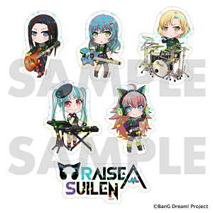 バンドリ！ ガールズバンドパーティ！ キラキラステッカーセット RAISE