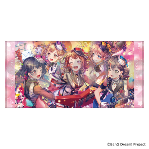 BanG Dream! ガールズバンドパーティ！ ビジュアルビッグタオル　Poppin’Party