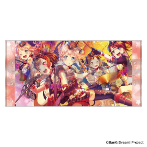 BanG Dream! ガールズバンドパーティ！ ビジュアルビッグタオル　Afterglow