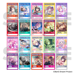 バンドリ！ ガールズバンドパーティ！　バックステージパス風ブロマイドコレクション　A