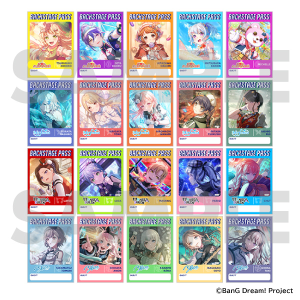 バンドリ！ ガールズバンドパーティ！　バックステージパス風ブロマイドコレクション　B