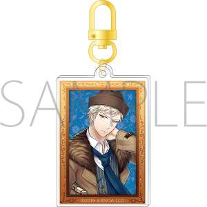 アクリルキーホルダー　<二葉亭四迷>の肖像　文豪とアルケミスト展　事後通販