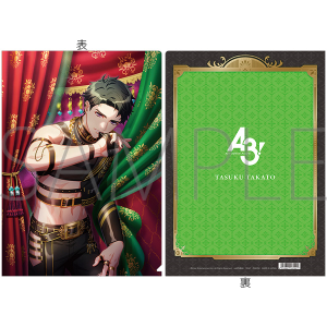 A3!　クリアファイル／高遠丞 満開Feature(開花後)