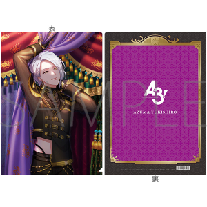 A3!　クリアファイル／雪白東 満開Feature(開花後)