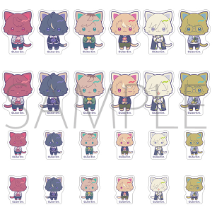 A3!　withCAT illustration Ver. フレークシール／春組