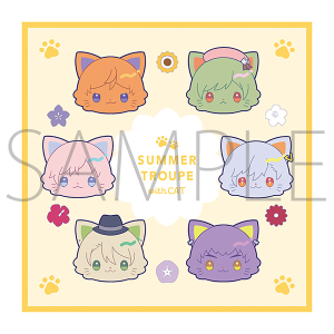 A3!　withCAT illustration Ver. ハンドタオル／夏組