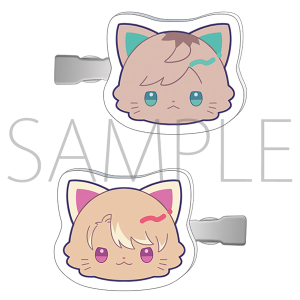 A3!　withCAT illustration Ver. 前髪クリップ／皆木 綴・茅ヶ崎 至