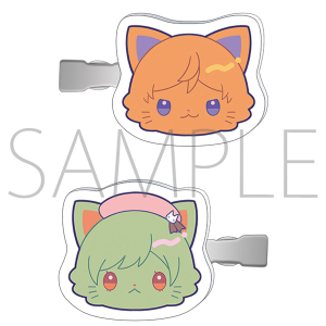 A3!　withCAT illustration Ver. 前髪クリップ／皇 天馬・瑠璃川 幸