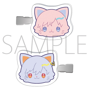 A3!　withCAT illustration Ver. 前髪クリップ／向坂 椋・斑鳩三角