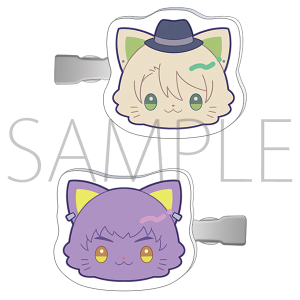 A3!　withCAT illustration Ver. 前髪クリップ／三好一成・兵頭九門