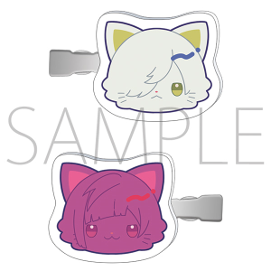 A3!　withCAT illustration Ver. 前髪クリップ／御影 密・有栖川 誉