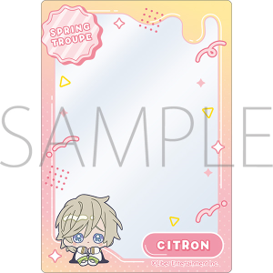 A3!　硬質カードケース／シトロン　(みにぴえんず)