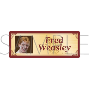 ハリー･ポッター　ネームプレート／Fred Weasley