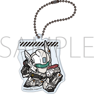 機動警察パトレイバー EZY（劇場版）　アクリルキーホルダー／イングラム・プラス 1号機