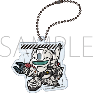 機動警察パトレイバー EZY（劇場版）　アクリルキーホルダー／イングラム・プラス 2号機