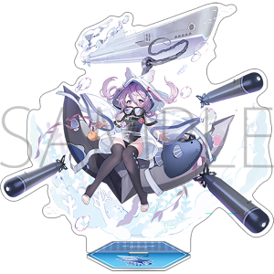 アズールレーン　アクリルスタンド／フラッシャー