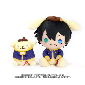 ヒプノシスマイク SANRIO NAKAYOKU EDIT　ぬいぐるみセット　山田三郎×ポムポムプリン