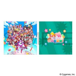 ウマ娘 プリティーダービー　スクエアクッション ／熱血ハチャメチャ大感謝祭！