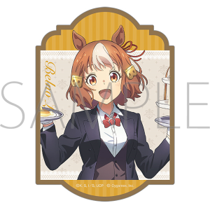 アニメ『ウマ娘 シンデレラグレイ』　ステッカー／ベルノライト　～聖蹄祭へようこそ！トレセン学園メイド喫茶～