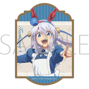 アニメ『ウマ娘 シンデレラグレイ』　ステッカー／タマモクロス　～聖蹄祭へようこそ！トレセン学園メイド喫茶～