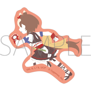 アニメ『ウマ娘 シンデレラグレイ』　ステッカー／ゆるパレット　ヤエノムテキ