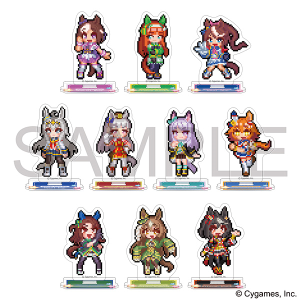 ウマ娘 プリティーダービー　ミニアクリルスタンドコレクション／熱血ハチャメチャ大感謝祭！