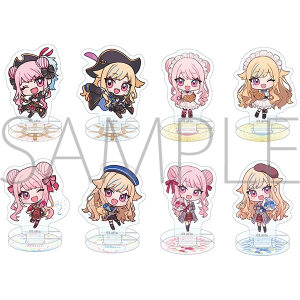 バーチャルYouTuber　ヒメヒナ　ちゅあスタ　ミニチュアアクリルスタンドコレクション