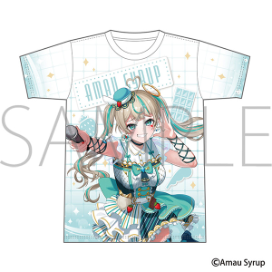 バーチャルYouTuber 天羽しろっぷ　フルグラフィックTシャツ