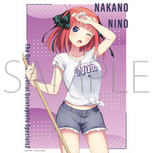 五等分の花嫁＊　クリアポスター／中野二乃