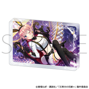 五等分の花嫁＊　アクリルブロック／（白黒ラビット）中野一花