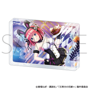 五等分の花嫁＊　アクリルブロック／（白黒ラビット）中野二乃