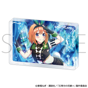 五等分の花嫁＊　アクリルブロック／（白黒ラビット）中野四葉