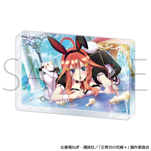 五等分の花嫁＊　アクリルブロック／（白黒ラビット）中野五月