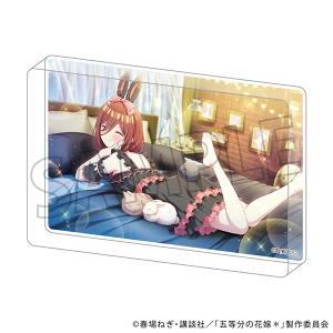 五等分の花嫁＊　アクリルブロック／（うさみみ）中野三玖