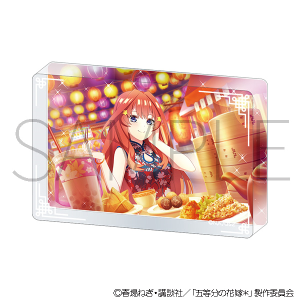 五等分の花嫁＊　アクリルブロック（チャイナドレス）／中野五月
