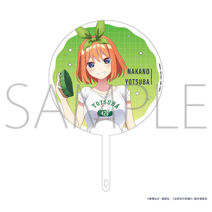 五等分の花嫁＊　クリアうちわ／中野四葉