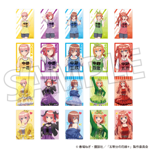 五等分の花嫁＊　トレーディングクリアカード
