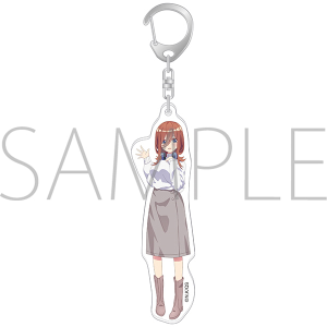 五等分の花嫁∽　アクリルキーホルダー／中野三玖