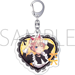 五等分の花嫁∽　アクリルキーホルダー／（小悪魔メイド）　中野一花