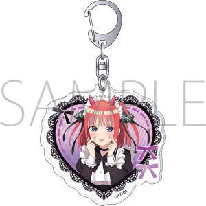 五等分の花嫁∽　アクリルキーホルダー／（小悪魔メイド）　中野二乃