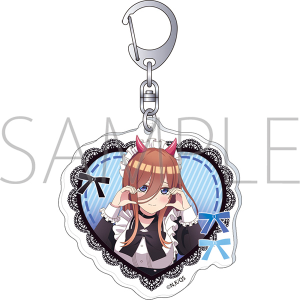 五等分の花嫁∽　アクリルキーホルダー／（小悪魔メイド）　中野三玖