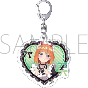 五等分の花嫁∽　アクリルキーホルダー／（小悪魔メイド）　中野四葉